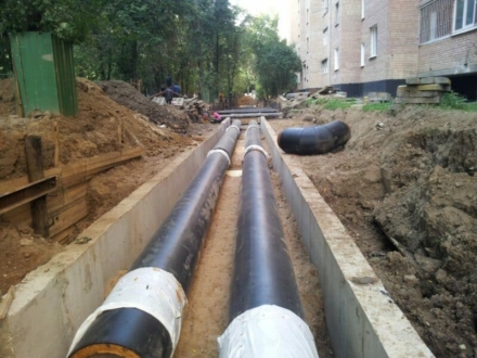укладання трубопроводів